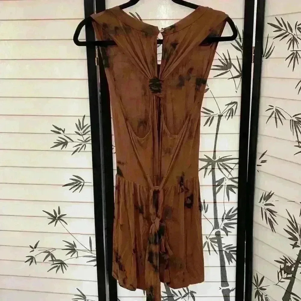 Tye-dye shirt dress - Picture 3 of 3